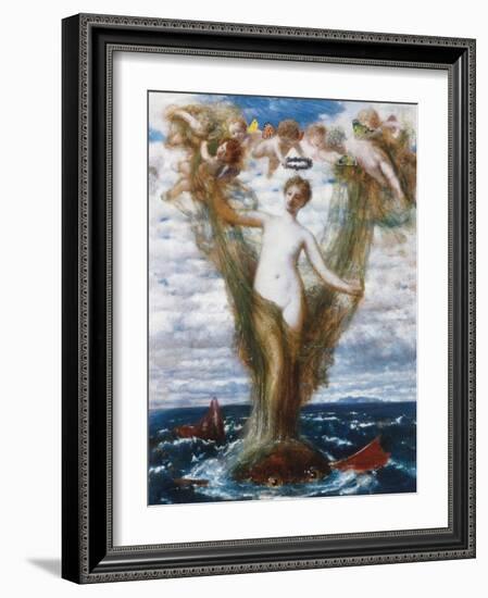 Venus Anadyomene, 1872-Arnold Bocklin-Framed Giclee Print