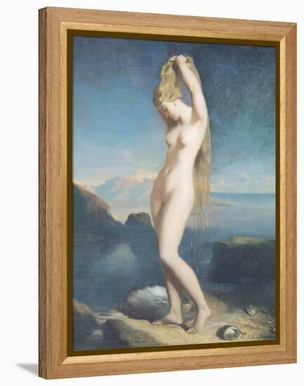 Venus Anadyomene, or Venus of the Sea, 1838-Theodore Chasseriau-Framed Premier Image Canvas