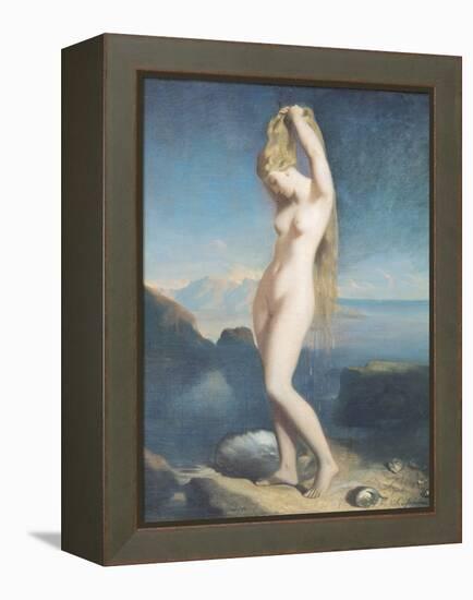 Venus Anadyomene, or Venus of the Sea, 1838-Theodore Chasseriau-Framed Premier Image Canvas