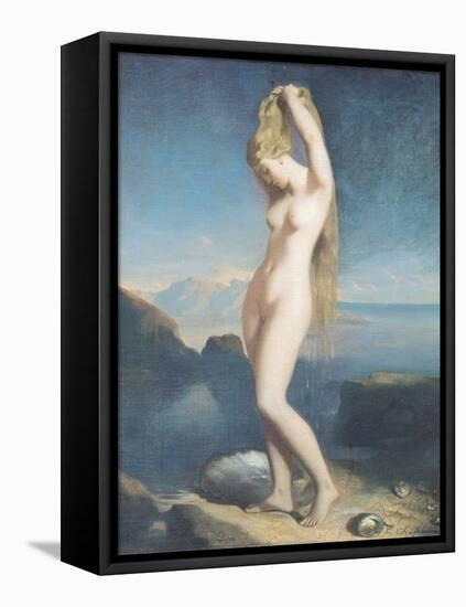 Venus Anadyomene, or Venus of the Sea, 1838-Theodore Chasseriau-Framed Premier Image Canvas