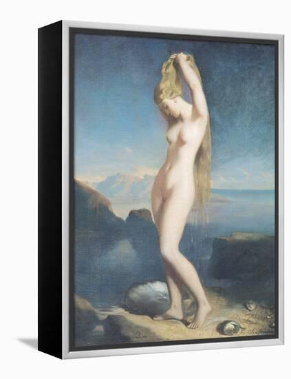 Venus Anadyomene, or Venus of the Sea, 1838-Theodore Chasseriau-Framed Premier Image Canvas