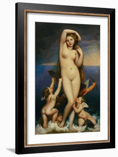 Venus Anadyomene-Jean-Auguste-Dominique Ingres-Framed Giclee Print