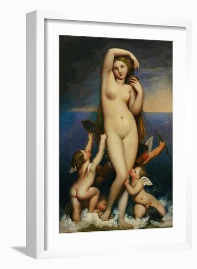 Venus Anadyomene-Jean-Auguste-Dominique Ingres-Framed Giclee Print