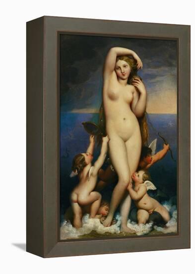 Venus Anadyomene-Jean-Auguste-Dominique Ingres-Framed Premier Image Canvas