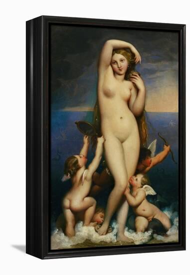 Venus Anadyomene-Jean-Auguste-Dominique Ingres-Framed Premier Image Canvas