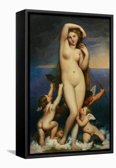 Venus Anadyomene-Jean-Auguste-Dominique Ingres-Framed Premier Image Canvas