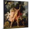 Venus and Adonis, C1614-Peter Paul Rubens-Mounted Giclee Print