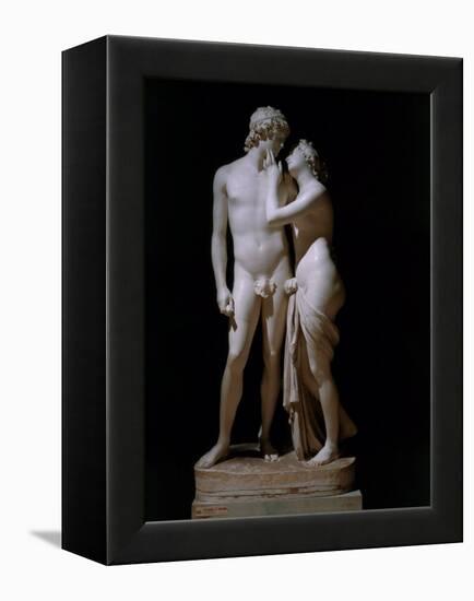 Venus and Adonis-Antonio Canova-Framed Premier Image Canvas