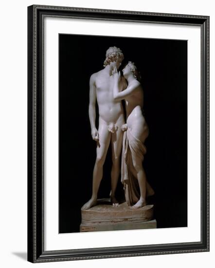 Venus and Adonis-Antonio Canova-Framed Photographic Print