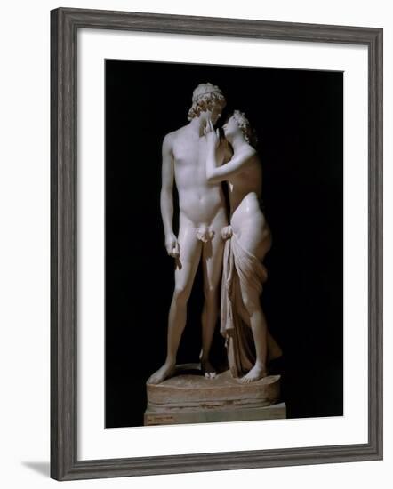 Venus and Adonis-Antonio Canova-Framed Photographic Print