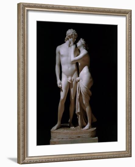 Venus and Adonis-Antonio Canova-Framed Photographic Print