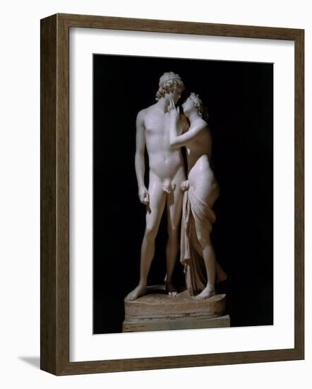 Venus and Adonis-Antonio Canova-Framed Photographic Print