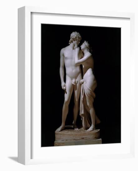 Venus and Adonis-Antonio Canova-Framed Photographic Print