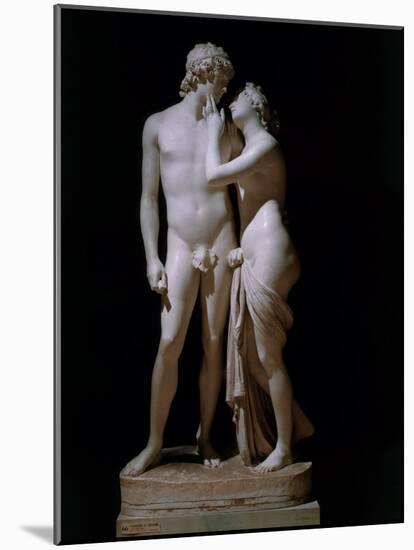 Venus and Adonis-Antonio Canova-Mounted Photographic Print