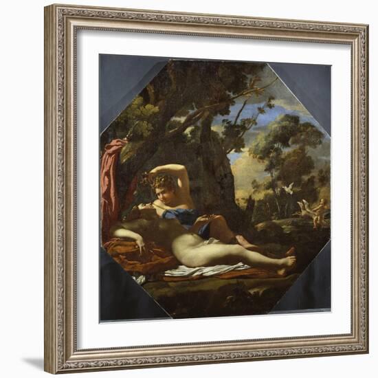 Venus and Adonis-Simon Vouet-Framed Giclee Print