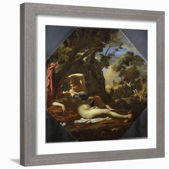 Venus and Adonis-Simon Vouet-Framed Giclee Print