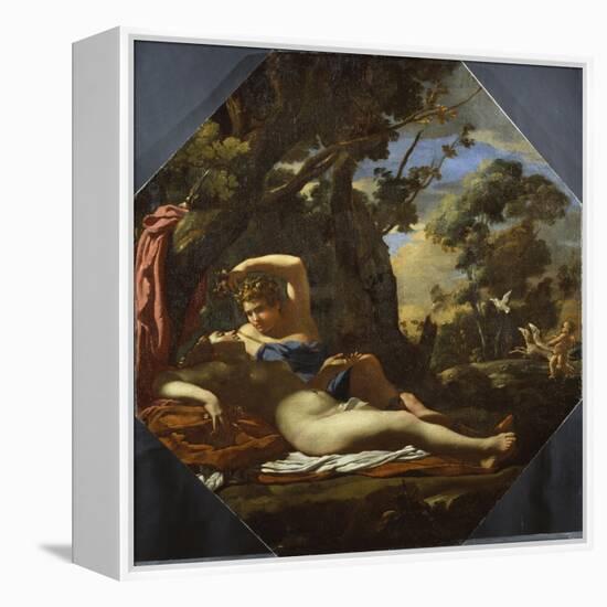 Venus and Adonis-Simon Vouet-Framed Premier Image Canvas