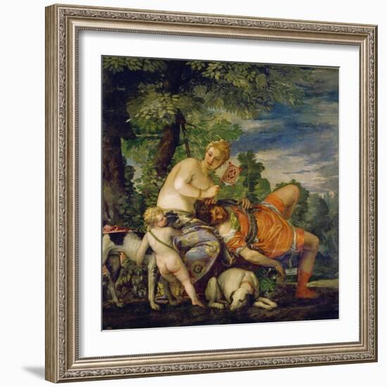 Venus and Adonis-Paolo Uccello-Framed Giclee Print