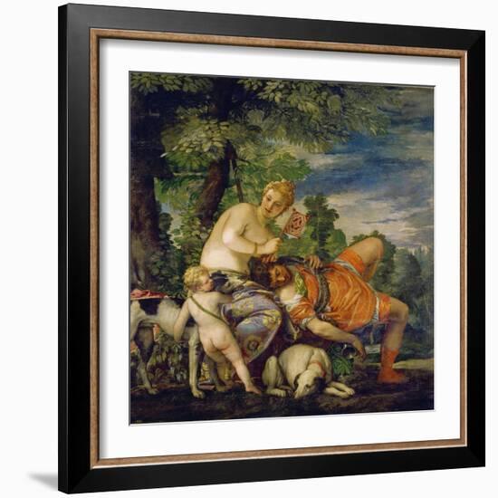 Venus and Adonis-Paolo Uccello-Framed Giclee Print