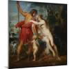 Venus and Adonis-Peter Paul Rubens-Mounted Art Print