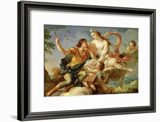 Venus and Adonis-Charles Joseph Natoire-Framed Giclee Print