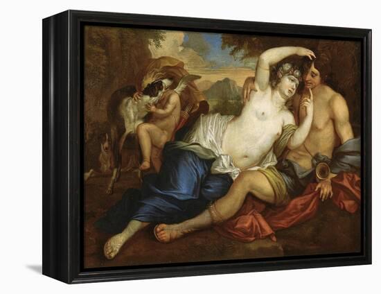 Venus and Adonis-Jan Boeckhorst-Framed Premier Image Canvas