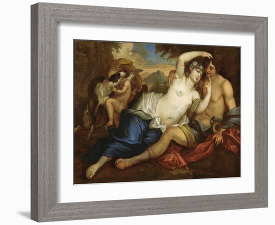 Venus and Adonis-Jan Boeckhorst-Framed Giclee Print