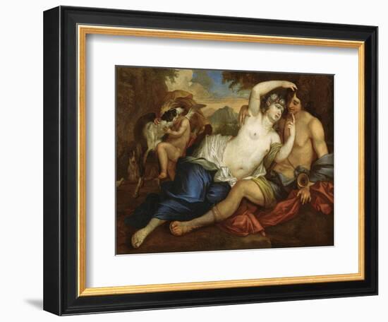 Venus and Adonis-Jan Boeckhorst-Framed Giclee Print