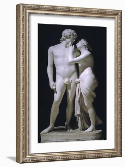 Venus and Adonis-Antonio Canova-Framed Giclee Print