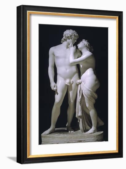 Venus and Adonis-Antonio Canova-Framed Giclee Print