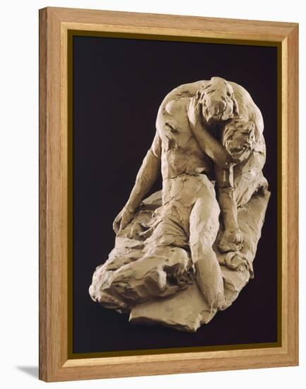 Venus and Adonis-Antonio Canova-Framed Premier Image Canvas