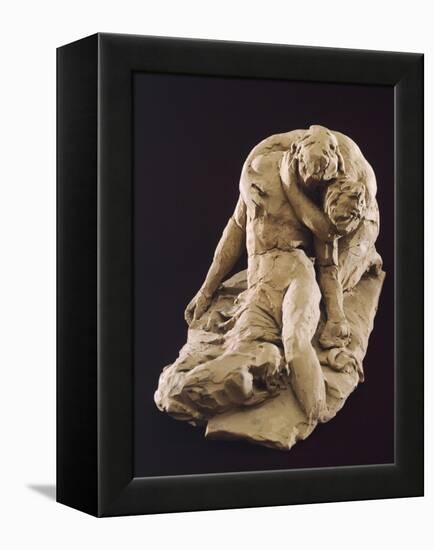 Venus and Adonis-Antonio Canova-Framed Premier Image Canvas