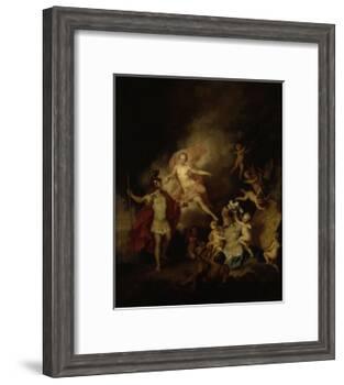 Venus and Aeneas-Christian W.e. Dietrich-Framed Giclee Print