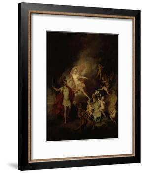 Venus and Aeneas-Christian W.e. Dietrich-Framed Giclee Print