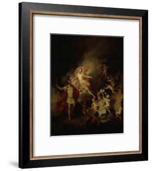 Venus and Aeneas-Christian W.e. Dietrich-Framed Giclee Print