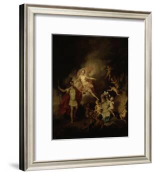 Venus and Aeneas-Christian W.e. Dietrich-Framed Giclee Print