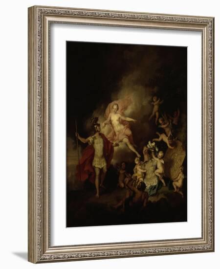 Venus and Aeneas-Christian W.e. Dietrich-Framed Giclee Print