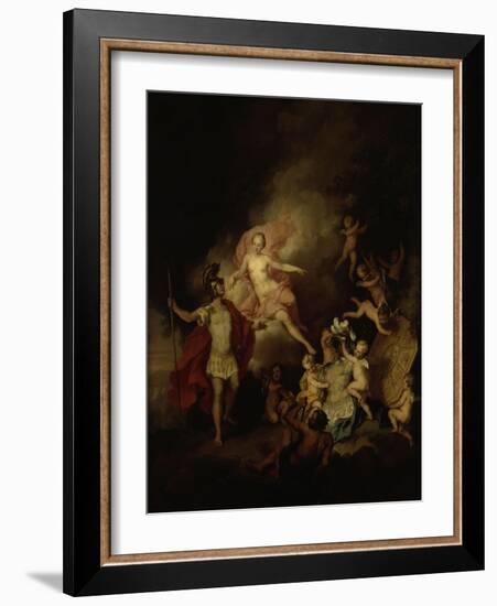 Venus and Aeneas-Christian W.e. Dietrich-Framed Giclee Print