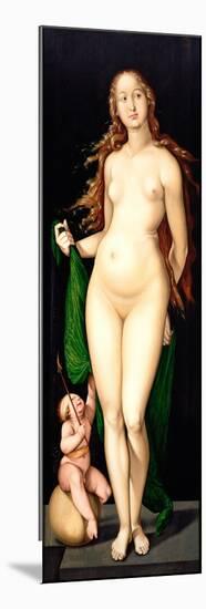 Venus and Amor-Hans Baldung-Mounted Giclee Print