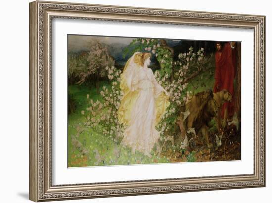 Venus and Anchises, 1889-90-William Blake Richmond-Framed Giclee Print