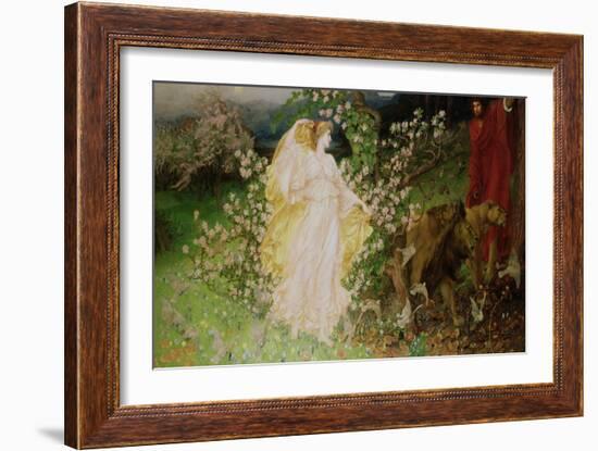 Venus and Anchises, 1889-90-William Blake Richmond-Framed Giclee Print