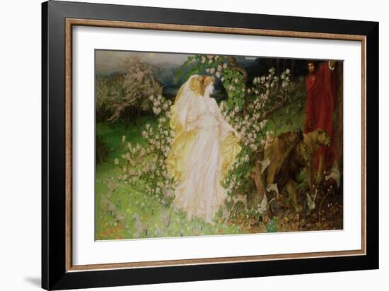 Venus and Anchises, 1889-90-William Blake Richmond-Framed Giclee Print