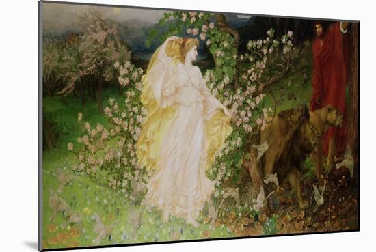 Venus and Anchises, 1889-90-William Blake Richmond-Mounted Giclee Print