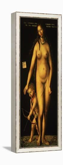 Venus and Cupid, 1509-Lucas Cranach the Elder-Framed Premier Image Canvas