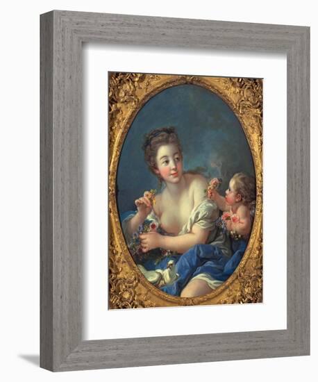 Venus and Cupid, 1769-Francois Boucher-Framed Giclee Print