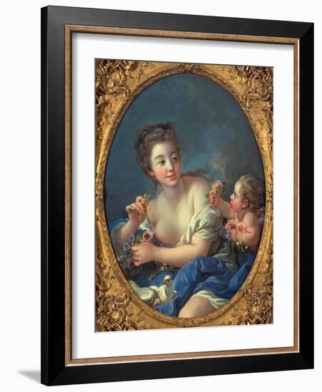 Venus and Cupid, 1769-Francois Boucher-Framed Giclee Print