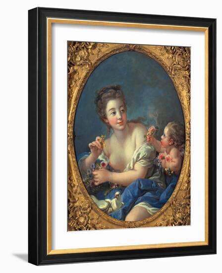 Venus and Cupid, 1769-Francois Boucher-Framed Giclee Print