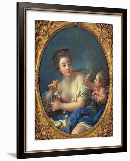 Venus and Cupid, 1769-Francois Boucher-Framed Giclee Print