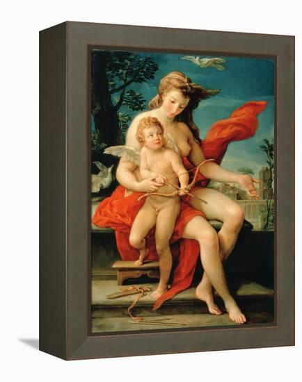 Venus and Cupid, 1785-Pompeo Batoni-Framed Premier Image Canvas