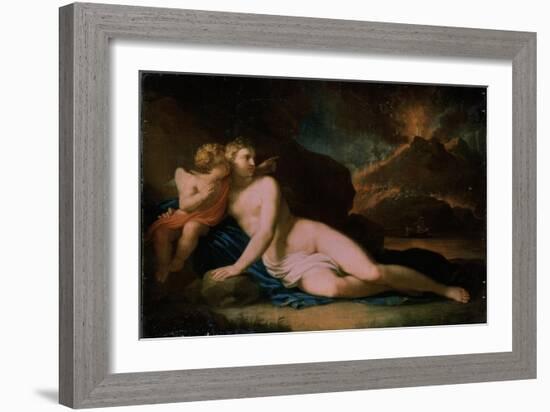 Venus and Cupid, 1804-Johann Friedrich August Tischbein-Framed Giclee Print